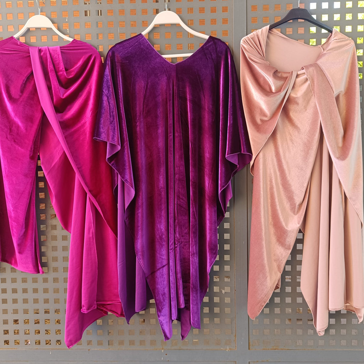Capas de terciopelo