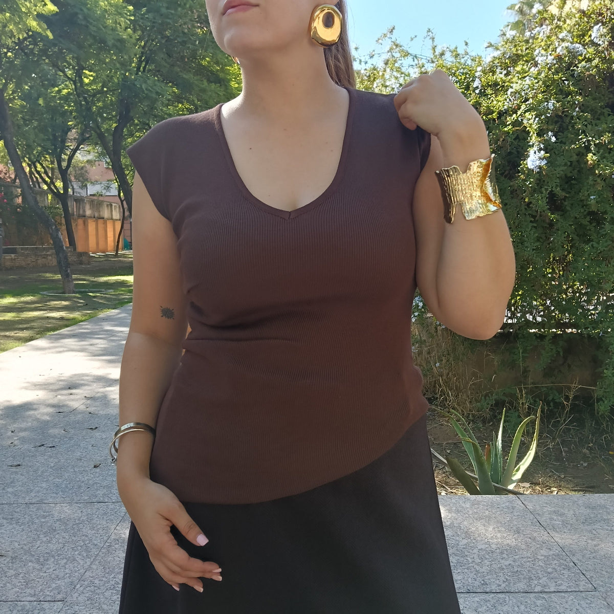 Camiseta Asimétrica