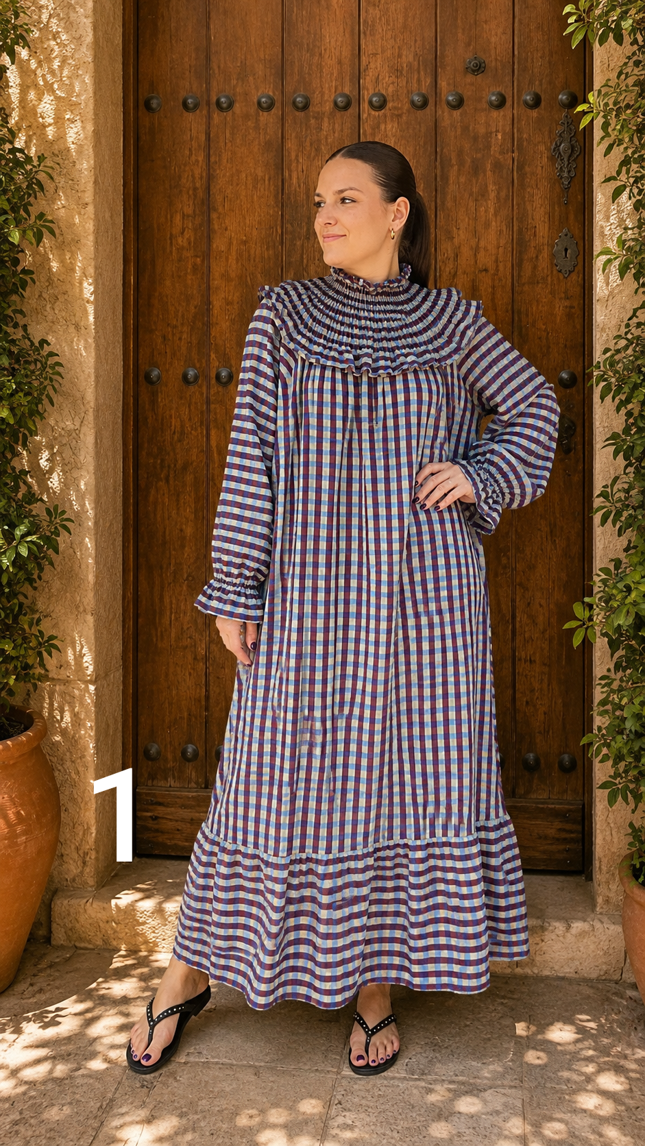 Vestido Vichy