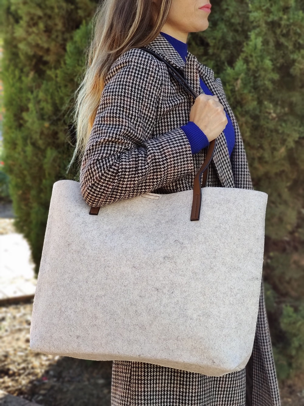 BOLSOS SHOPPER FIELTRO