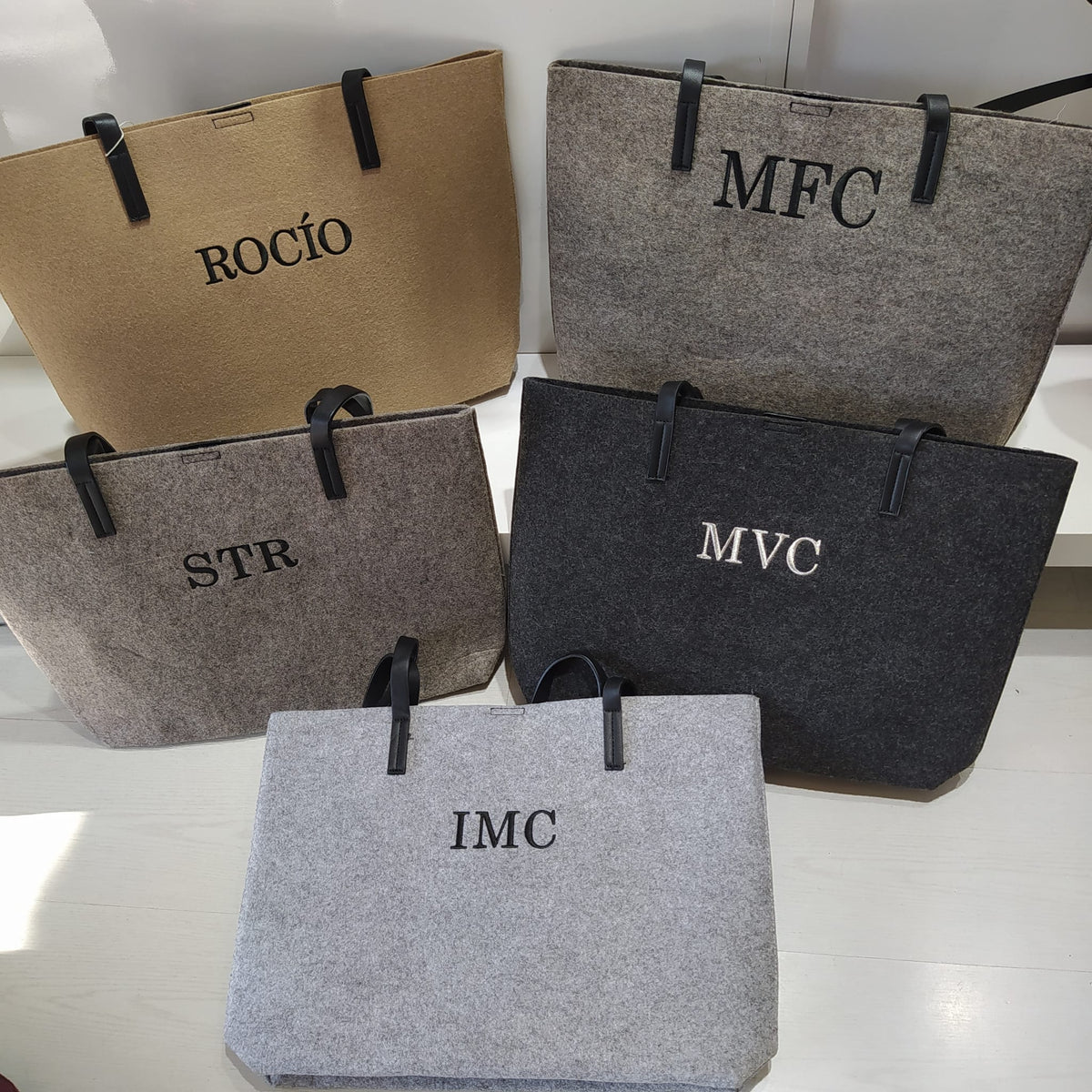 BOLSO SHOPPER FIELTRO