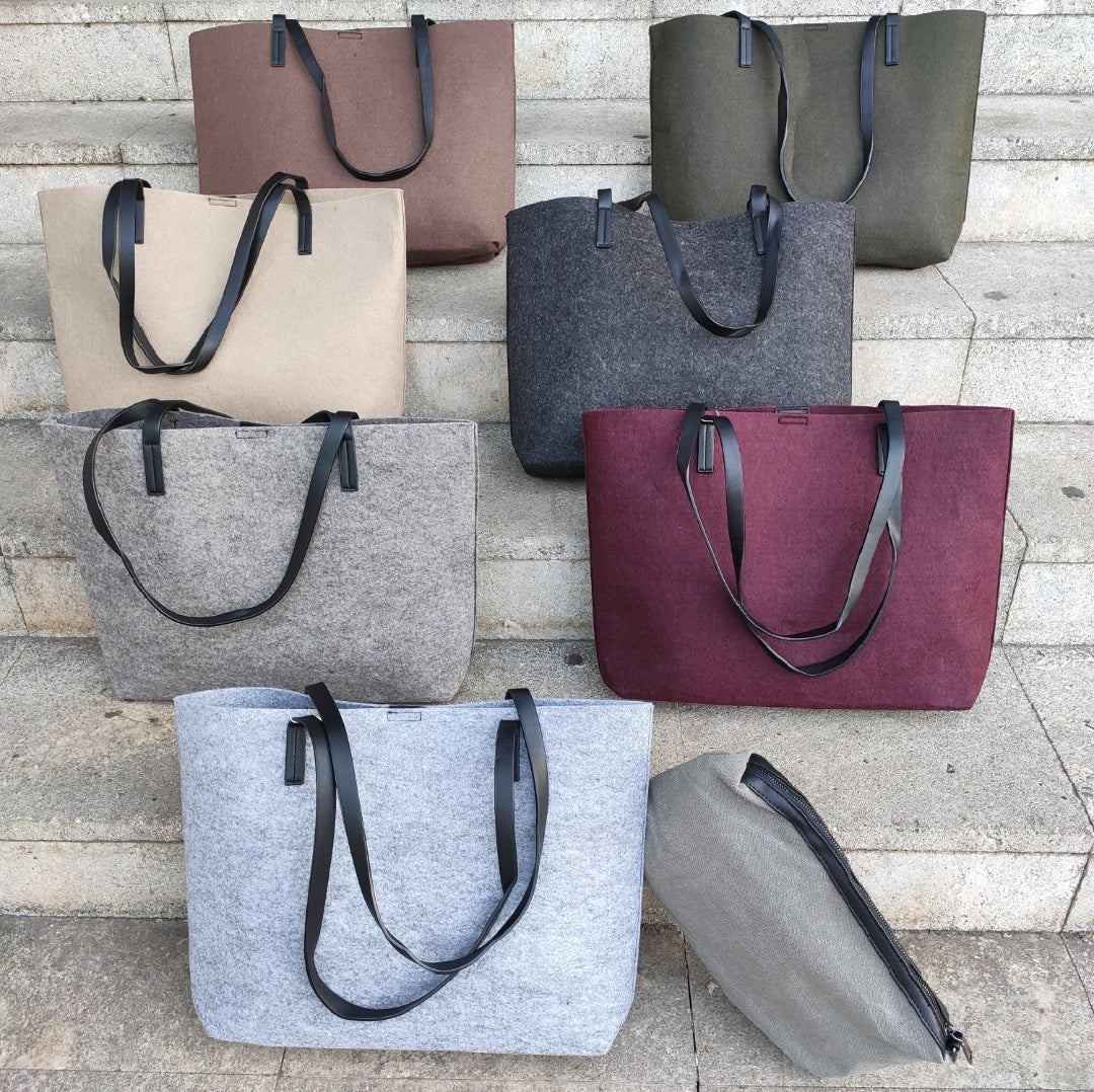 BOLSO SHOPPER FIELTRO